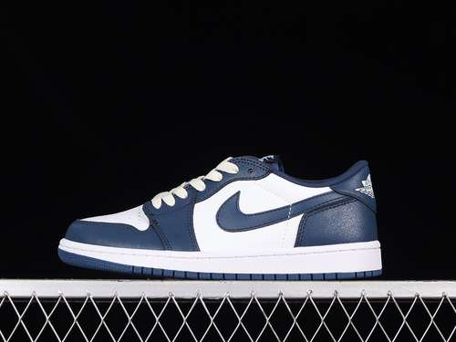 【280】[CZ0790-065]-[AIR JORDAN 1 LOW OG NAVY BLUE/WHITE/NAVY BLUE]-[WOMAN:36-39]-[MAN:40-46]