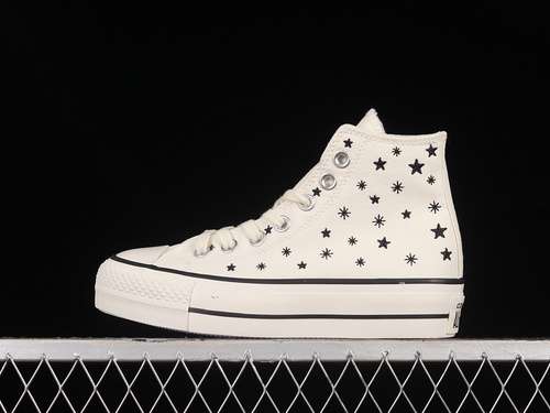 【220】[A03724C]-[CHUCK TAYLOR ALL STAR LIFT PLATFORM HIGH EGRET/BLACK/MOONSTONE VIOLET]-[WOMAN:35-40]