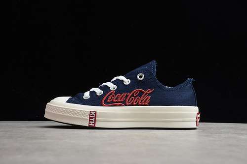 【260】[169836C]-[KITH X COCA-COLA X CHUCK TAYLOR ALL-STAR 70S LOW NAVY BLUE/RED/WHITE]
