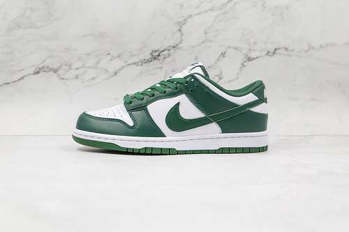 【420】[DD1391-101]-[SB DUNK LOW MICHIGAN STATE WHITE/TEAM GREEN/WHITE/TOTAL ORANGE]-[UNISEX:36-47]