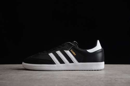 【250】[HQ7034]-[SAMBA JUVENTUS SHOES CORE BLACK/CLOUD WHITE/CLOUD WHITE]-[WOMAN:35-39]-[MAN:40-45]