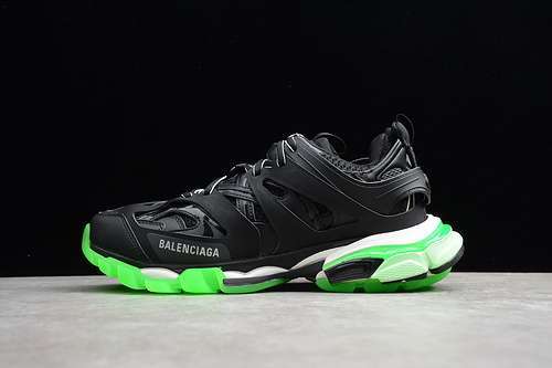 [154-151-167]-[ECBA80401311]-[3.0 TRIPLE S SNEAKER GOMMA MAILLE BLACK]-[UNISEX:36-45]