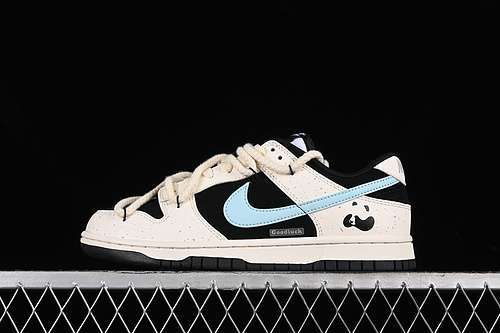 【330】[DD1391-100]-[DUNK LOW SB WHITE/BLACK/BLUE]-[WOMAN:35-39]-[MAN:40-46]