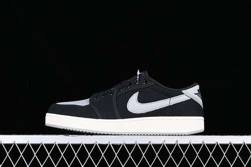 【260】[DX4981-002]-[AIR JORDAN 1 KO LOW SHADOW BLACK/SAIL/MEDIUM GREY]-[WOMAN:36-39]-[MAN:40-46]