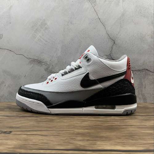 【340】[AQ3835-160]-[AIR JORDAN 3 RETRO TINKER HATFIELD WHITE/BLACK-FIRE RED]-[UNISEX:36-46]