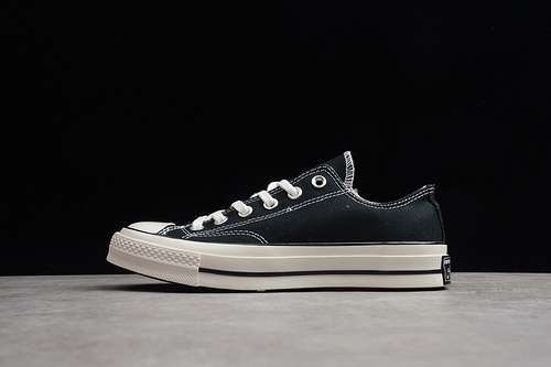 [52-50-58]-[162058C]-[CHUCK TAYLOR ALL-STAR 70S LOW OX BLACK/BLACK/EGRET]-[WOMAN:35-39]-[MAN:40-44]