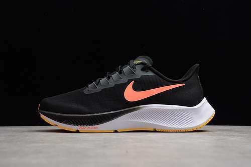 【280】[BQ9646-010]-[AIR ZOOM PEGASUS 37 BLACK/BRIGHT MANGO-WHITE]-[MAN:39-45]