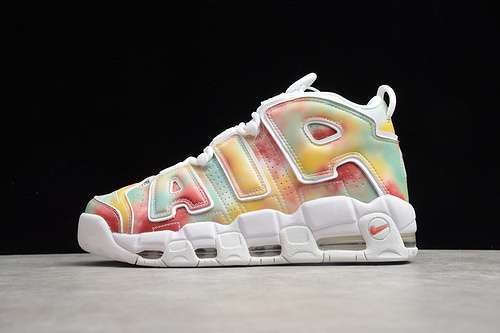 【340】[AV3809-700]-[AIR MORE UPTEMPO UK AMARILLO/SPEED RED-NEPTUNE GREEN-WHITE]-[UNISEX:36-45]