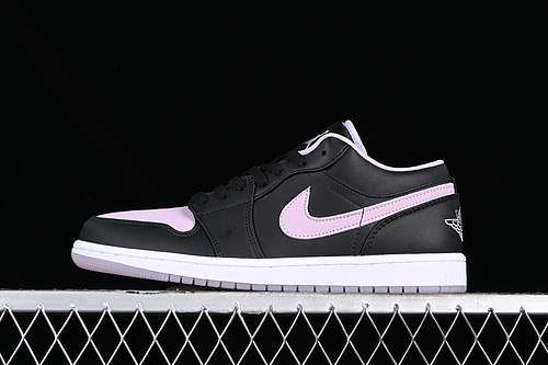 【260】[DV1309-051]-[AIR JORDAN 1 LOW ICED LILAC WHITE/BLACK/PURPLE]-[WOMAN:35.5-39]-[MAN:40-47.5]