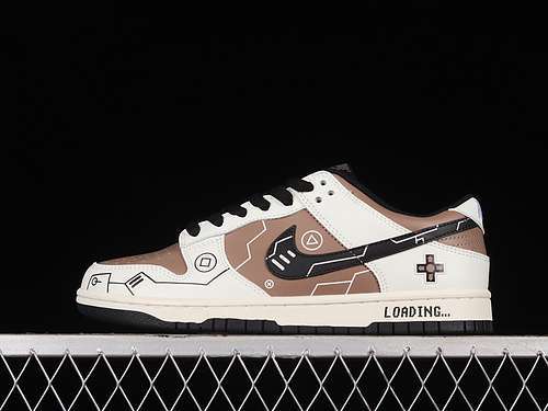 【380】[PS2363-002]-[DUNK LOW SB PS5 WHITE/BROWN/BLACK]-[WOMAN:36-39]-[MAN:40-46]