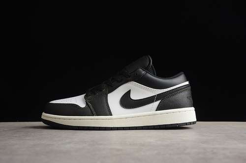 【300】[DO8244-003]-[AIR JORDAN 1 LOW SE GS WEAR-AWAY BLACK/ELECTRIC GREEN/WHITE/SAIL]-[UNISEX:36-46]