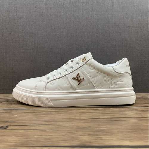 【400】[L*V ARCHLIGHT SNEAKERS WHITE/WHITE/GOLD]-[MAN:38-44]