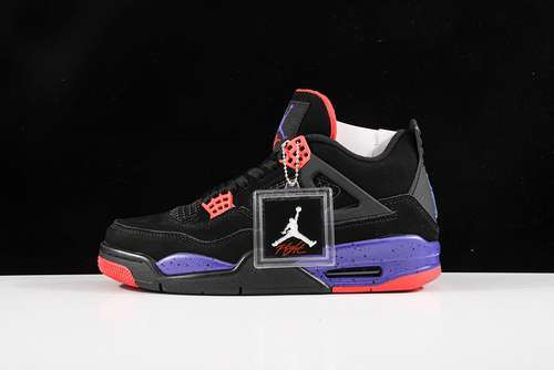 【460】[AQ3816-056]-[AIR JORDAN 4 RETRO NRG BLACK/COURT PURPLE-UNIVERSITY]-[MAN:40-46]