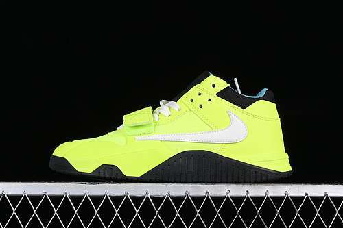 【290】[FZ8117-309]-[TRAVIS SCOTT JORDAN CUT THE CHECK WHITE/BLACK/GREEN]-[WOMAN:36-39]-[MAN:40-46]