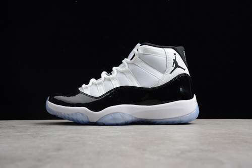 [378037-107]-[AIR JORDAN 11 RETRO HIGH OG CONCORD WHITE/BLACK-DARK CONCORD]-[MAN:40-45]-[OG00210]