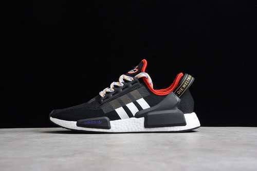 【300】[GY5355]-[NMD_R1 V2 SHOES CORE BLACK/RED/CLOUD WHITE-GOLD]-[WOMAN:36-39]-[MAN:40-45]