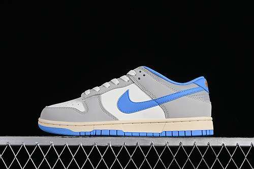 【280】[FN7488-133]-[DUNK LOW SB ATHLETIC DEPARTMENT LIGHT IRON ORE/LIGHT SMOKE GREY/UNIVERSITY BLUE]