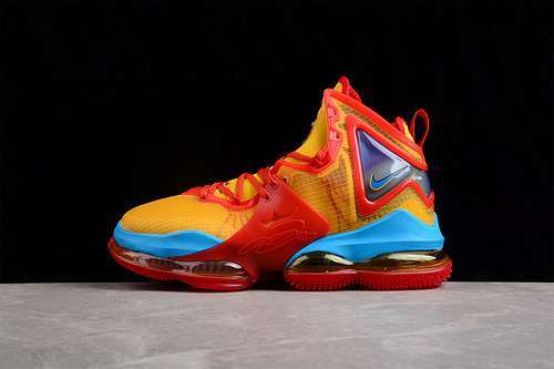 【390】[DC9342-800]-[SPACE JAM X LEBRON 19 ORANGE/UNIVERSITY GOLD/UNIVERSITY RED]-[MAN:39-46]
