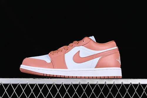 【260】[DC0774-080]-[AIR JORDAN 1 LOW WHITE/PINK]-[WOMAN:35.5-39]-[MAN:40-46]