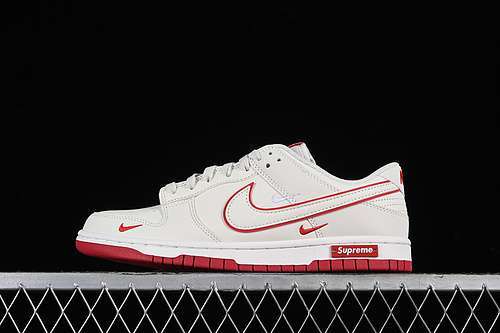 【360】[DJ2024-004]-[SB DUNK LOW SUPREME OFF WHITE/RED]-[WOMAN:36-39]-[MAN:40-45]