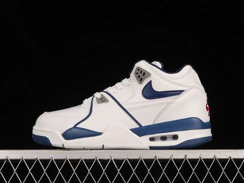【300】[CN5668-101]-[AIR FLIGHT 89 WHITE/WHITE/DARK ROYAL BLUE]-[WOMAN:36-39]-[MAN:40-45]