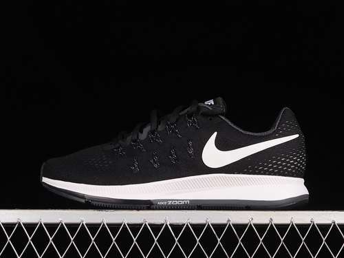 【280】[831352-001]-[AIR ZOOM PEGASUS 33 BLACK/WHITE-ANTHRACITE-COOL GREY]-[WOMAN:36-39]-[MAN:40-44]