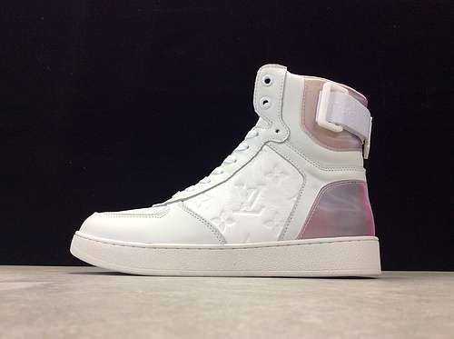 【450】[L*V 20S HIGH SNEAKERS WHITE/LIGHT PURPLE]-[WOMAN:35-39]-[MAN:40-44]