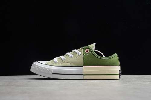 【240】[168931C]-[CHUCK TAYLOR ALL-STAR LOW SHOES LIGHT GREEN/DARK GREEN/EGRET]-[UNISEX:35-44]