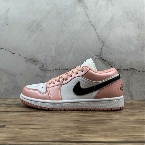 【290】[553560-800]-[AIR JORDAN 1 LOW GS LIGHT ARCTIC PINK/WHITE/BLACK]-[WOMAN:35.5-40]