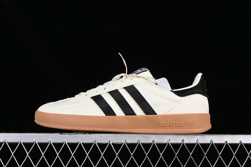 【240】[IG3677]-[ORIGINALS GAZELLE INDOOR GREY/BLACK/BROWN]-[WOMAN:35.5-39]-[MAN:40-45]