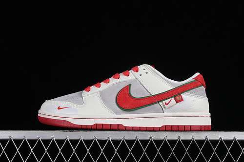 【360】[CR8033-506]-[SB DUNK LOW CNY WHITE/GREY/RED]-[WOMAN:36-39]-[MAN:40-45]