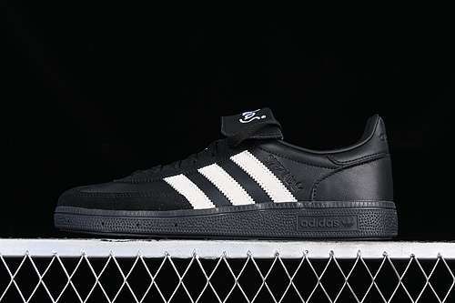 【280】[HP6695]-[HANDBALL SPEZIAL WHITE/BLACK SHUKYU/EWAX BLACK]-[WOMAN:35.5-39]-[MAN:40-45]