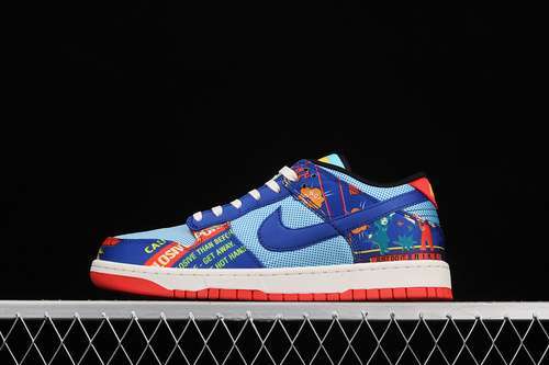【450】[DH4966-446]-[SB DUNK LOW CHINESE NEW YEAR FIRECRACKER COPA/HYPER BLUE/CHILE RED]