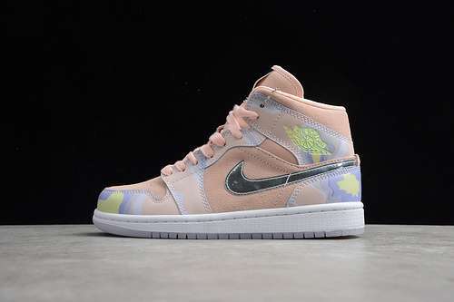 【360】[CW6008-600]-[AIR JORDAN 1 MID SE P(HER)SPECTIVE WASHED CORAL/CHROME-LIGHT WHISTLE]