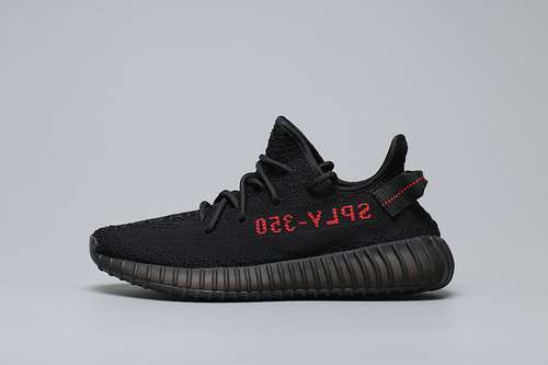【440】[CP9652]-[PK YEEZY BOOST 350 V2 CORE BLACK/CORE BLACK/RED]-[UNISEX:36-48]