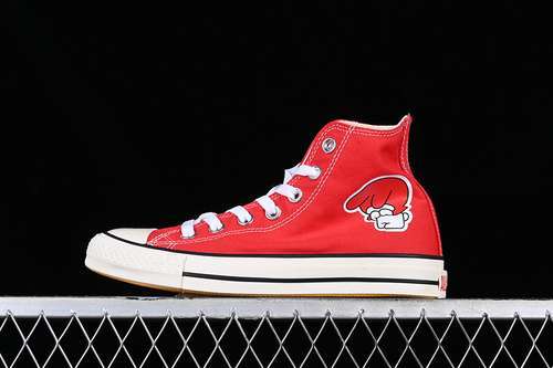 【230】[1SD511]-[CONVERSE CHUCK ALL STAR WHITE/BLACK/RED]-[WOMAN:35-40]