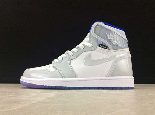 【480】[CK6637-104]-[AIR JORDAN 1 RETRO HIGH ZOOM WHITE/RACER BLUE-WHITE]-[MAN:40-46]