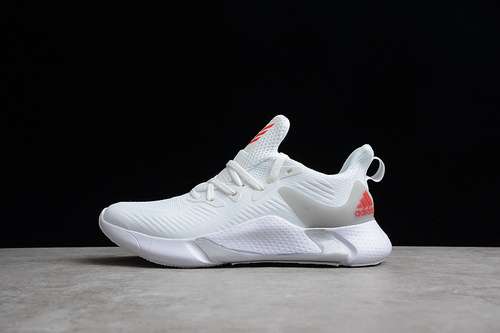 【280】[EG6091]-[ALPHABOUNCE DEAE 2.0 SHOES CLOUD WHITE/GREY/RED]-[MAN:39-45]