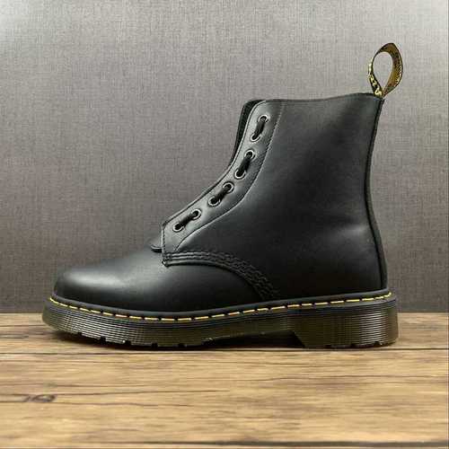 【450】[DR.MARTENS HIGH BOOTS BLACK/BLACK/BLACK]-[WOMAN:35-39]-[MAN:40-44]