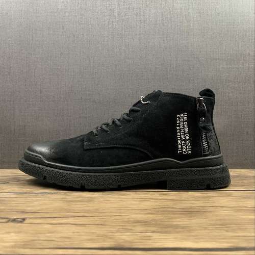 【340】[CAT FOUNDER BOOTS BLACK/BLACK/BLACK]-[MAN:38-44]