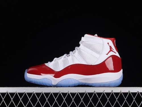 【450】[CT8012-116]-[AIR JORDAN 11 RETRO CHERRY WHITE/VARSITY RED/BLACK]-[WOMAN:36-39]