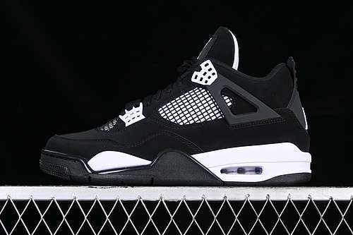 【480】[FQ8138-001]-[AIR JORDAN 4 RETRO WHITE THUNDER BLACK/WHITE/BLACK]-[MAN:40-48.5]