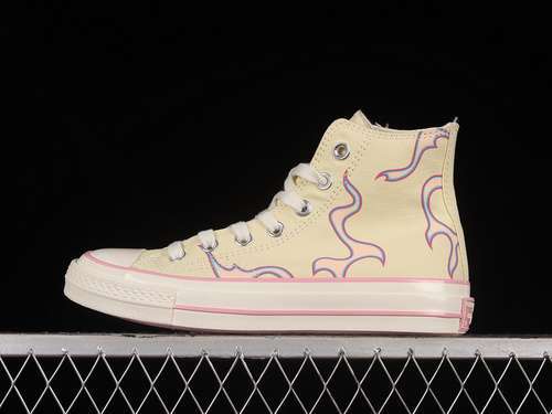 【210】[172398C]-[GOLF LE FLEUR CHUCK 70 HIGH PASTEL YELLOW/ALMOND BLOSSOM]-[WOMAN:35-39]-[MAN:40-44]