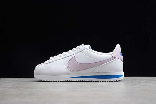 【250】[904764-108]-CORTEZ BASIC SL WHITE/GREY/BLUE]-[WOMAN:35.5-40]