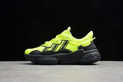 【260】[EG7499]-[OZWEEGO ADIPRENE FLUORESCENCE GREEN/CORE BLACK]-[WOMAN:36-39]-[MAN:40-45]