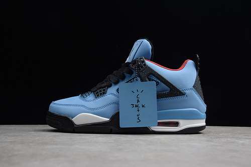 [84-82-93]-[308497-302]-[AIR JORDAN 4 RETRO CACTUS JACK UNIVERSITY BLUE/BLACK]-[MAN:40-46]