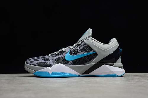 【340】[488370-002]-[ZOOM KOBE VII SYSTEM WOLF GREY/PHT BLUE-BLK-CL GRRY]-[MAN:40-46]