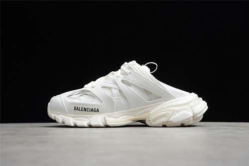 【530】[653813-W3CP5-9000]-[BA*LEN*CIAGA TRACK MULE WHITE/WHITE/WHITE]-[WOMAN:35-39]-[MAN:40-46]