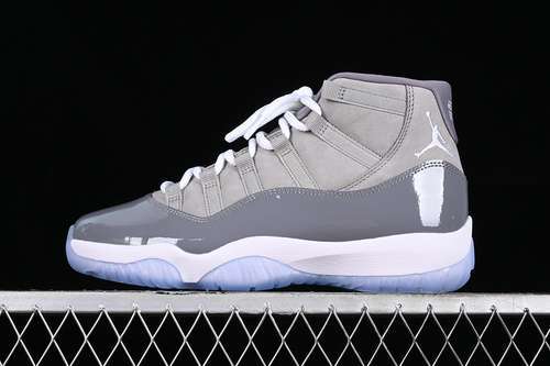 【570】[CT8012-005]-[AIR JORDAN 11 RETRO 2021 MEDIUM GREY/WHITE/COOL GREY]-[MAN:40-47.5]