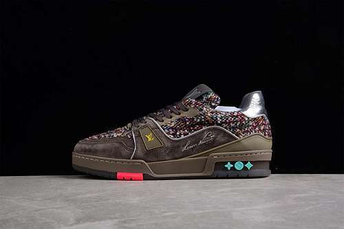 【750】[L*V TRAINER SNEAKERS BROWN/BLACK/BROWN]-[MAN:38-45]